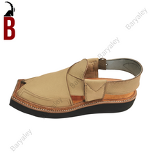 Load image into Gallery viewer, Chamoisee Baryaley- Peshawari Chappal
