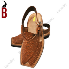 Load image into Gallery viewer, Meshwork Baryaley-Peshawari Chappal