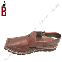 Load image into Gallery viewer, Garnet Baryaley- Kaptaan Chappal