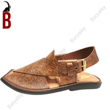 Load image into Gallery viewer, Marrone aranciato Baryaley-Charsadda Chappal