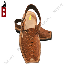 Load image into Gallery viewer, Meshwork Baryaley-Peshawari Chappal
