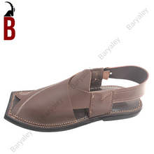 Load image into Gallery viewer, Mahoganay Baryaley- Peshawari Chappal
