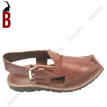 Load image into Gallery viewer, Garnet Baryaley- Kaptaan Chappal
