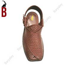 Load image into Gallery viewer, Checkered Baryaley-Charsadda Chappal
