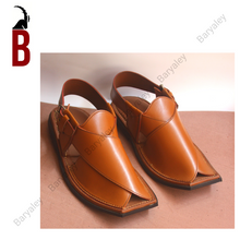Load image into Gallery viewer, Dubailte Seamed Baryaley- Peshawari Chappal
