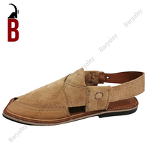 Load image into Gallery viewer, Brown Sabaro Baryaley- Charsadda  Chappal

