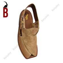 Load image into Gallery viewer, Brown Sabaro Baryaley- Charsadda  Chappal
