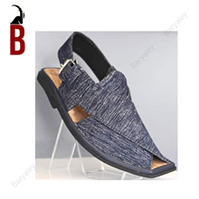 Load image into Gallery viewer, Trout Greyish Baryaley - Peshawari Chappal
