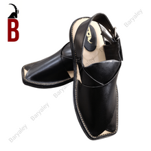 Load image into Gallery viewer, Drab Baryaley- Peshawari Chappal
